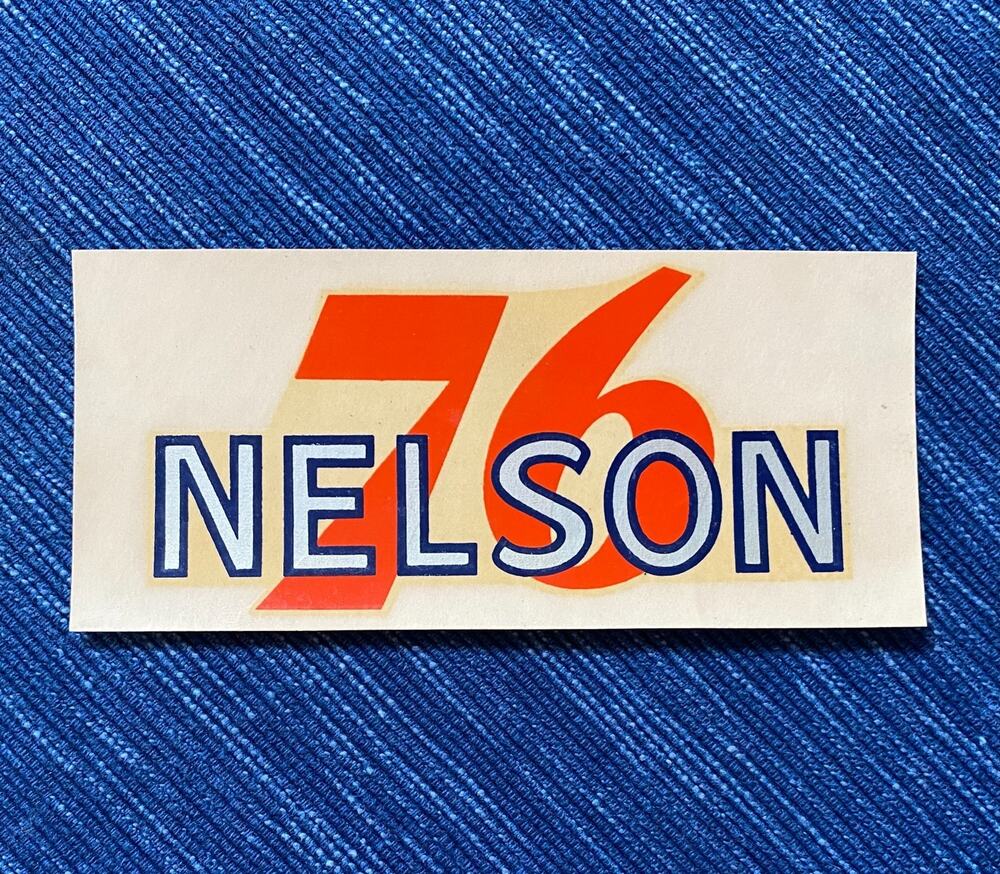 VTG Union 76 Oil Nelson Nevada Water Transfer Decal Gas Station Travel Souvenir